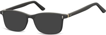 SFE-10692 sunglasses in Matt Black