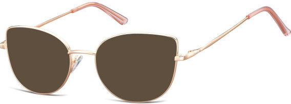 SFE-10693 sunglasses in Pink Gold
