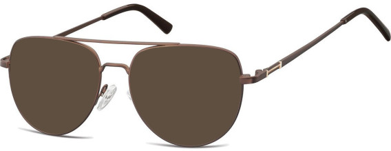 SFE-10899 sunglasses in Brown/Gold