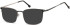 SFE-10904 sunglasses in Gunmetal/Black