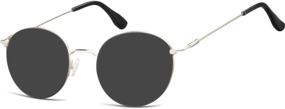 SFE-10906 sunglasses in Silver/Black