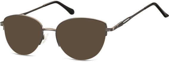 SFE-10908 sunglasses in Gunmetal/Black