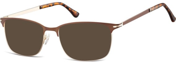 SFE-10909 sunglasses in Brown/Gold