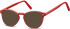 SFE-10912 sunglasses in Red