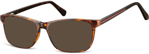 SFE-10915 sunglasses in Turtle/Red