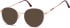 SFE-10922 sunglasses in Shiny Pink Gold/Matt Purple
