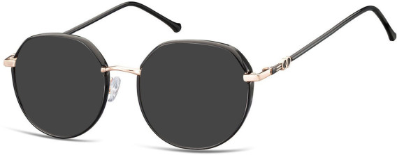 SFE-10926 sunglasses in Pink Gold/Black