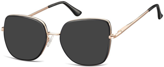 SFE-10927 sunglasses in Pink Gold/Black