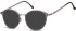 SFE-10929 sunglasses in Light Gunmetal/Grey