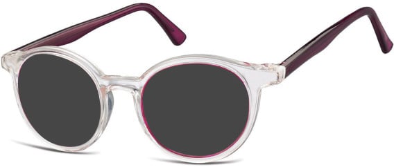 SFE-10931 sunglasses in Clear/Light Viollet