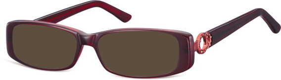 SFE-8848 sunglasses in Burgundy