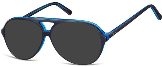 SFE-9065 sunglasses in Black/Blue
