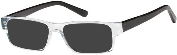 SFE-8174 sunglasses in Clear/Black