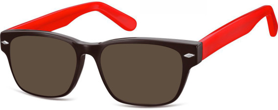 SFE-8175 sunglasses in Black/Red