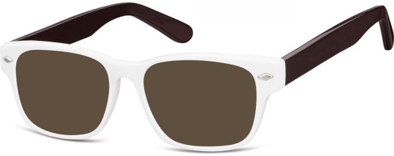 SFE-8175 sunglasses in White/Black