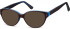 SFE-8176 sunglasses in Black/Clear Blue