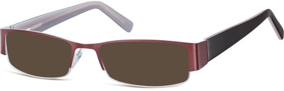 SFE-8228 sunglasses in Matt Purple/Grey
