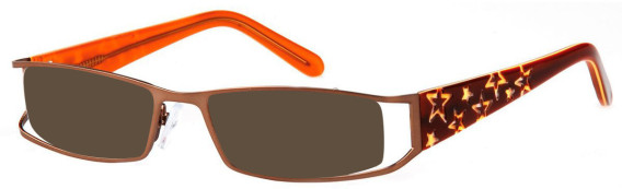 SFE-8238 sunglasses in Coffee