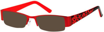 SFE-8240 sunglasses in Burgundy