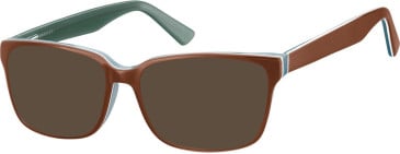 SFE-9364 sunglasses in Brown/Green