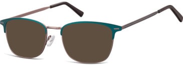 SFE-9752 sunglasses in Green/Gunmetal