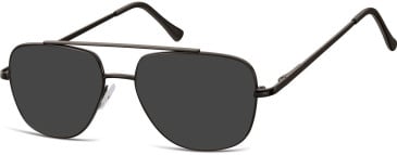 SFE-10121 sunglasses in Matt Black