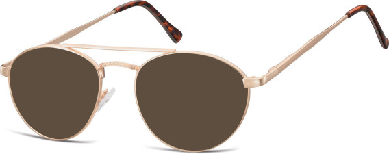 SFE-10122 sunglasses in Matt Dark Gold
