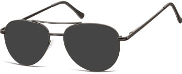 SFE-10123 sunglasses in Matt Black