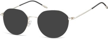 SFE-10126 sunglasses in Silver/Black