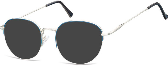 SFE-10128 sunglasses in Silver/Blue