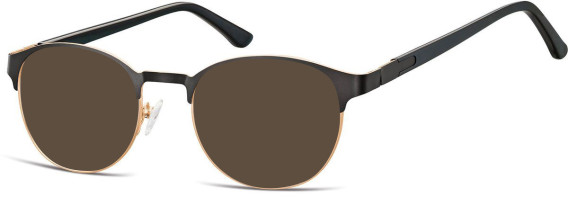 SFE-10133 sunglasses in Black/Gold