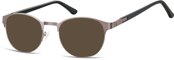 SFE-10133 sunglasses in Gunmetal/Silver