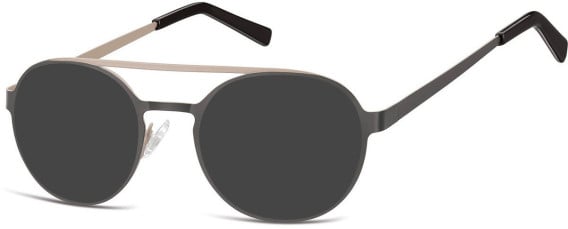 SFE-10144 sunglasses in Dark Grey/Light Grey