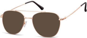 SFE-10527 sunglasses in Pink Gold