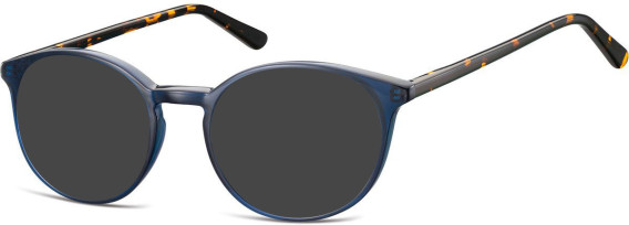 SFE-10531 sunglasses in Navy Blue/Turtle