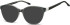 SFE-10534 sunglasses in Black/Transparent