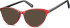 SFE-10535 sunglasses in Transparent Pink/Black