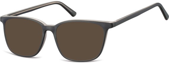SFE-10540 sunglasses in Black/Clear