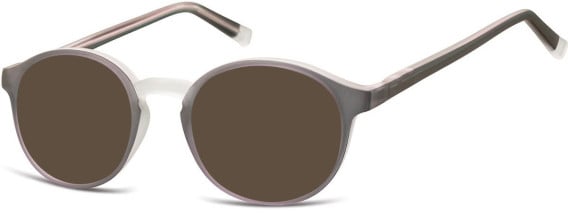SFE-10544 sunglasses in Grey/Transparent