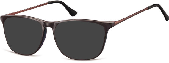 SFE-10548 sunglasses in Dark Brown