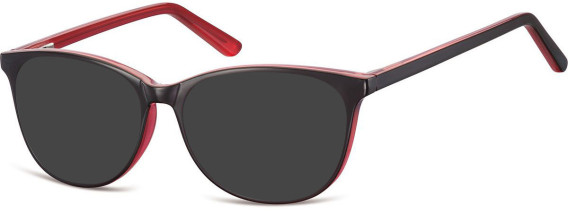 SFE-10556 sunglasses in Black/Rose