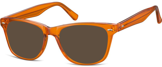 SFE-10573 sunglasses in Clear Orange