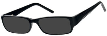 SFE-10578 sunglasses in Black
