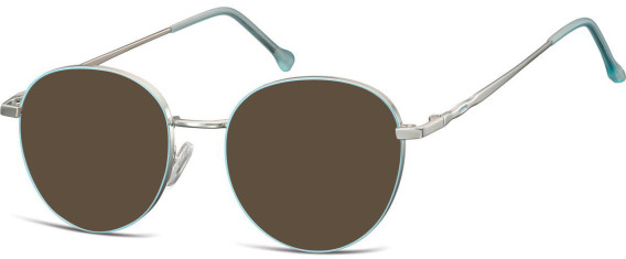 SFE-10644 sunglasses in Light Grey/Light Blue