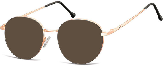 SFE-10644 sunglasses in Pink Gold/Black