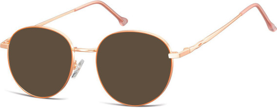 SFE-10644 sunglasses in Pink Gold/Orange
