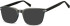 SFE-10655 sunglasses in Black