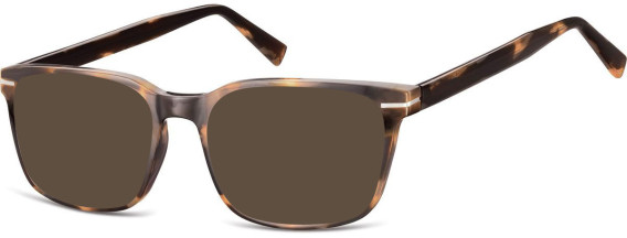 SFE-10655 sunglasses in Transparent Soft Demi