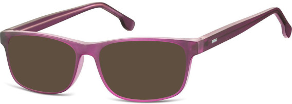 SFE-10665 sunglasses in Purple/Transparent