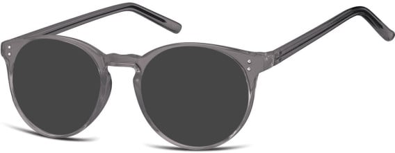 SFE-10666 sunglasses in Transparent Dark Grey